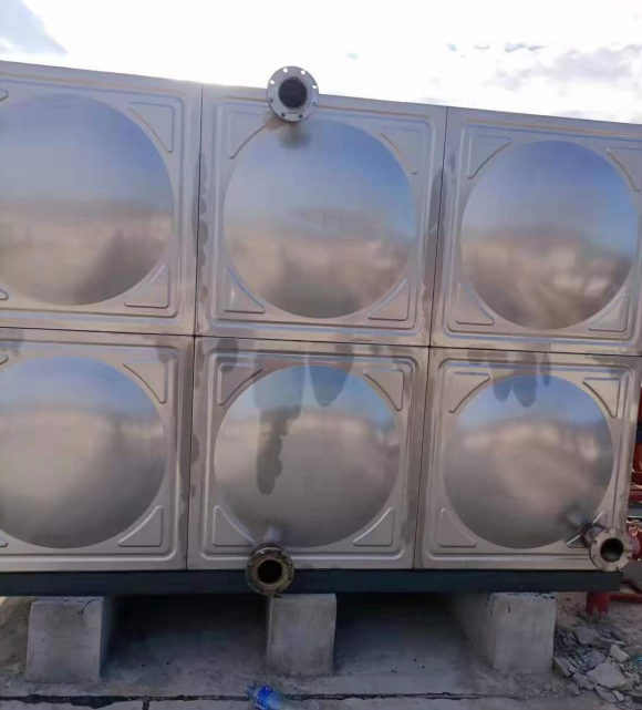 喀什组合式不锈钢水箱，玻璃钢水箱的替代品，不锈钢冲压板组合水箱